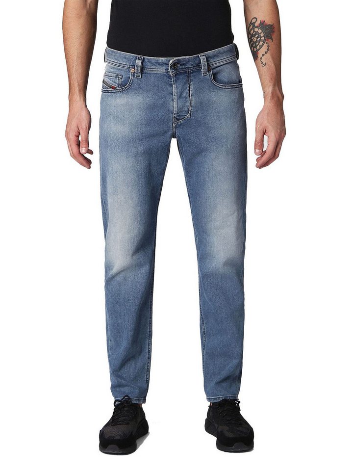Diesel Tapered-fit-Jeans Diesel Herren Larkee-Beex 084RB Jeans Hose Regular Tapered von Diesel