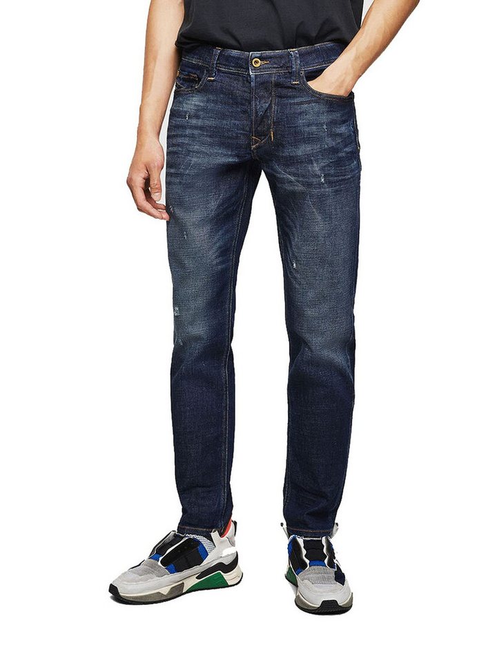 Diesel Tapered-fit-Jeans Diesel Herren Larkee-Beex 087AT Jeans Hose Regular Tapered von Diesel