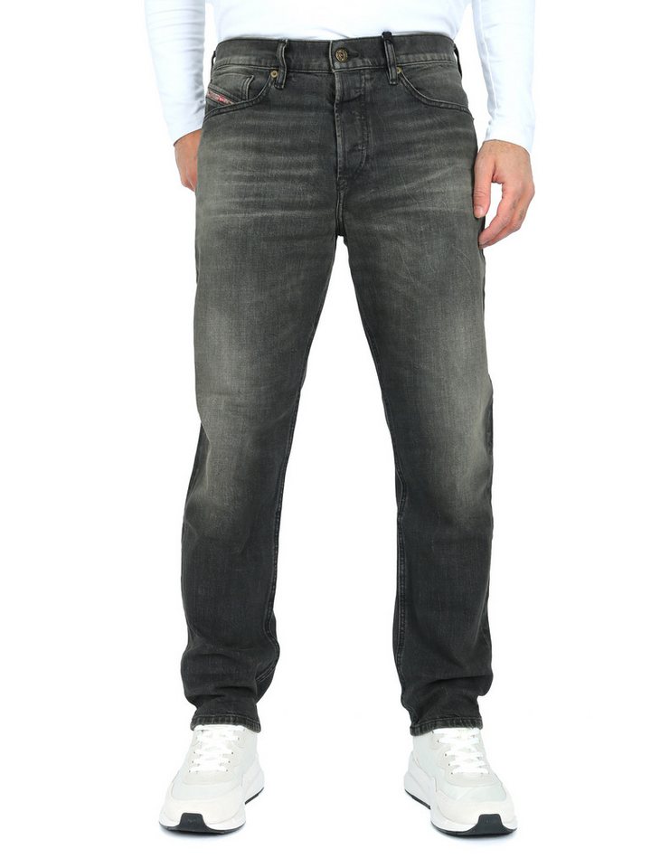 Diesel Tapered-fit-Jeans Regular Stretch Hose - D-Fining 09A73 von Diesel