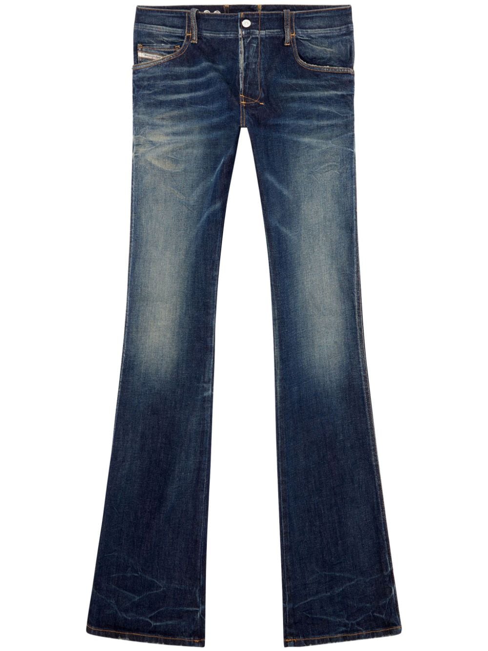 Diesel Tief sitzende D-Backler Jeans - Blau von Diesel