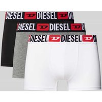 Diesel Trunks mit elastischem Bund im 3er-Pack in Mittelgrau, Größe M von Diesel