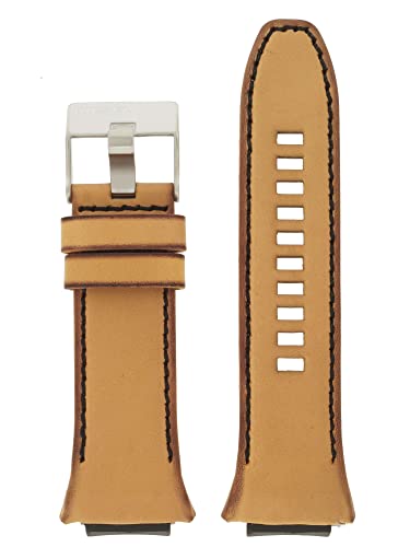 Diesel Uhrband Wechselarmband LB-DZ1883 Ersatzband Leder 20 mm Braun von Diesel