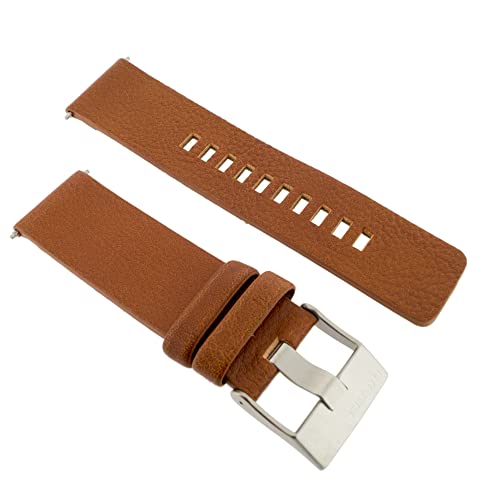 Diesel Uhrenarmband 24 mm Leder Braun Uhrband DZ-4270 / LB-DZ4270 von Diesel