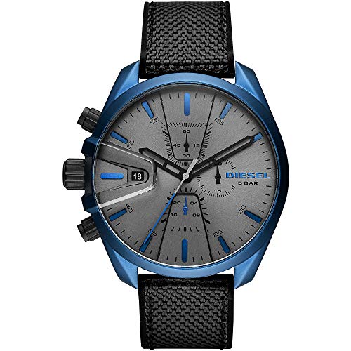 Diesel Unisex Erwachsene Chronograph Quarz Uhr mit Nylon Armband DZ4506 Diesel Unisex Erwachsene Chronograph Quarz Uhr mit Nylon Armband DZ4506 von Diesel