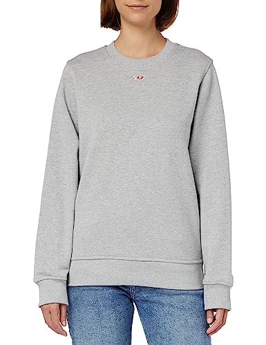 Diesel Unisex S-Ginn-d Sweat-Shirt Sweatshirt, Grey Melange (kein Bros), S von Diesel