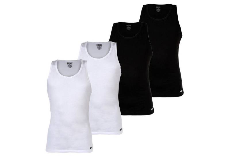 Diesel Unterhemd Herren Unterhemd 4er Pack Baumwolle (Packung, 4er Pack) von Diesel