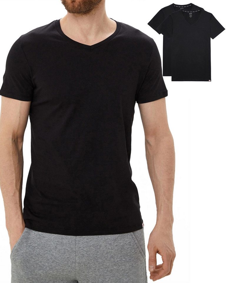 Diesel V-Shirt Slim Fit Basic Shirt - UMTEE-MICHAEL-TUBE (2-tlg., 2er-Pack) von Diesel