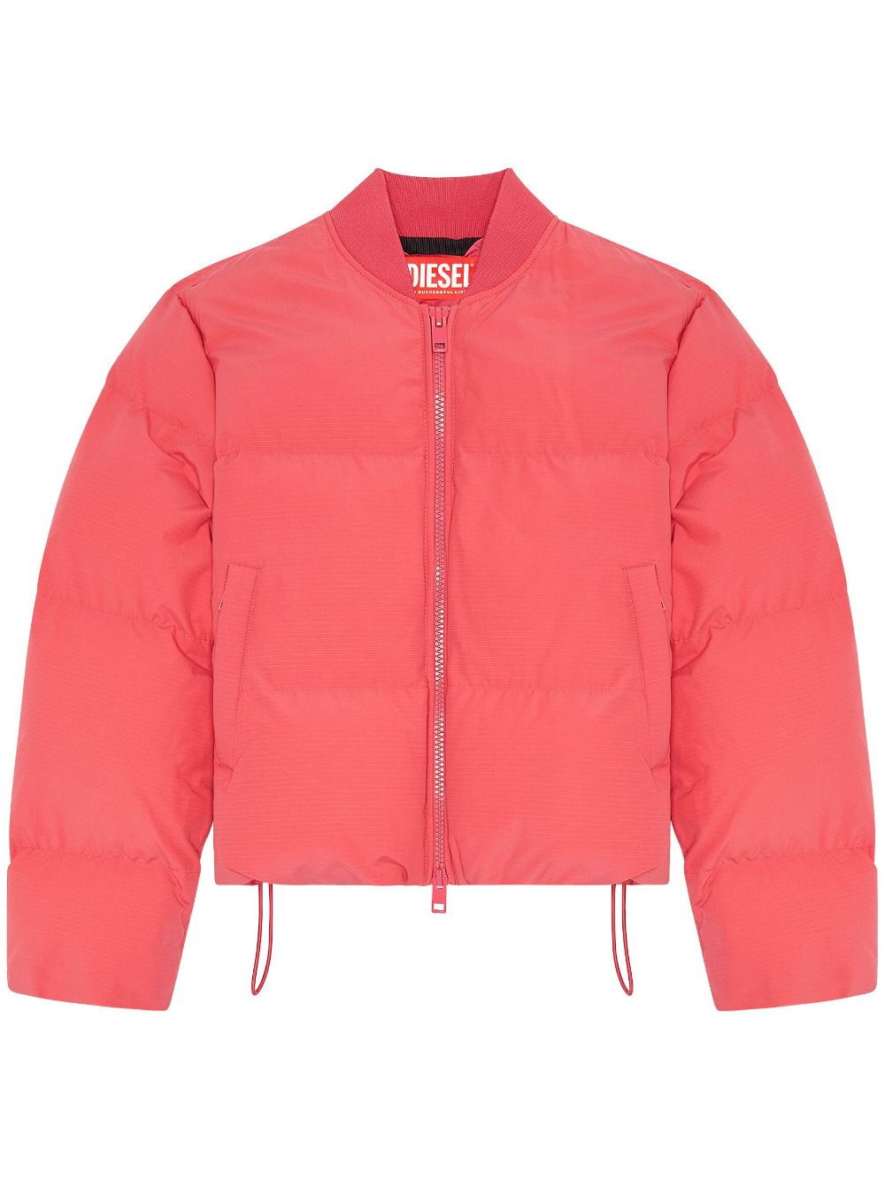 Diesel Gesteppte Daunenjacke - Rosa von Diesel