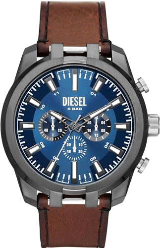 Diesel Męski Zegarek z Mechanizmem Kwarcowym I 2 Wskazówkami, Koperta 40 mm, Bransoleta ze Stali Nierdzewnej Ax2872 von Diesel