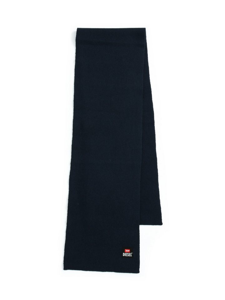 Diesel Wollschal K-CODER-PATCH, Weicher Unisex Winterschal, Strickschal, 165 x 25 cm von Diesel