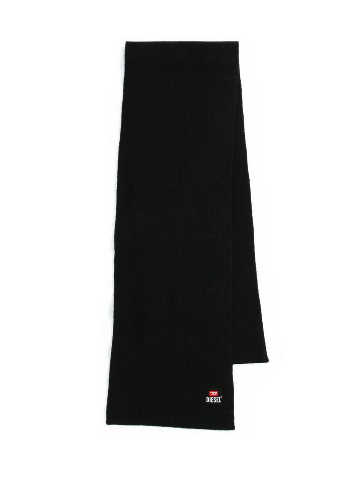 Diesel Wollschal K-CODER-PATCH, Weicher Unisex Winterschal, Strickschal, 165 x 25 cm von Diesel