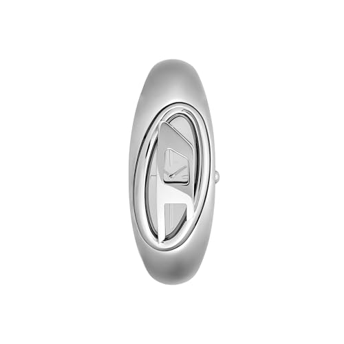 Diesel Wonder-D Silber Quarz Edelstahl Armbanduhr DZ5606 von Diesel