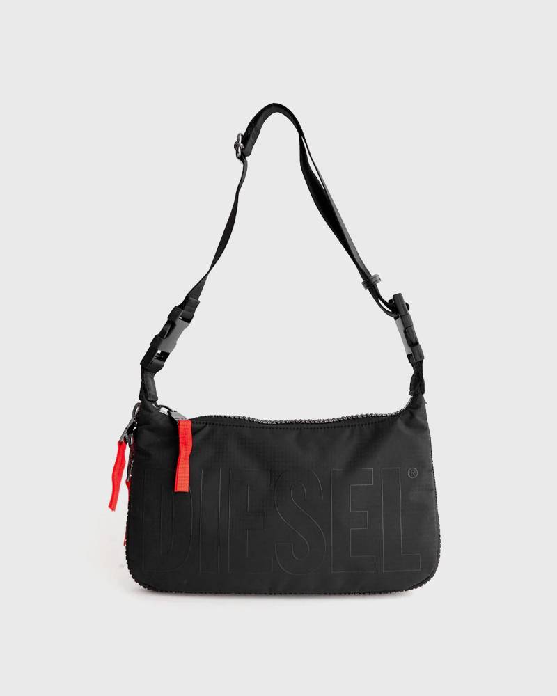 Diesel ZIP-D ZIP-D SHOULDER BAG MEN men Messenger & Crossbody Bags black in Größe:ONE SIZE von Diesel
