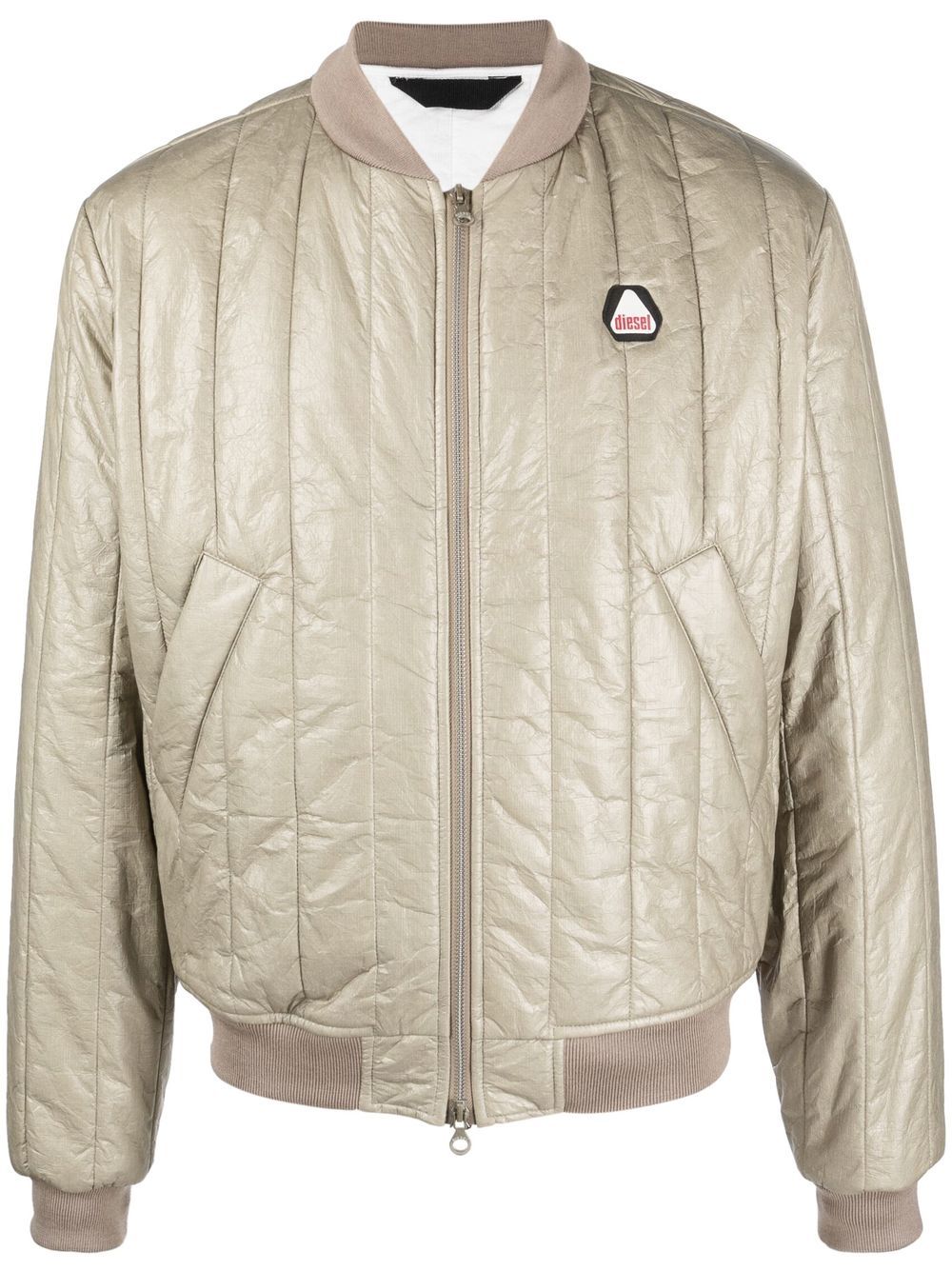 Diesel Gesteppte Bomberjacke - Nude von Diesel