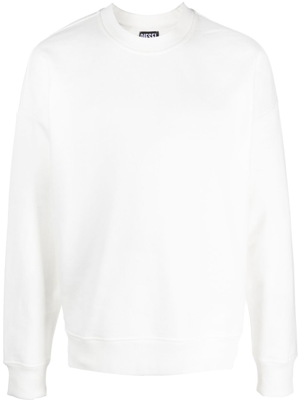 Diesel S-Rob-Megoval Sweatshirt aus Baumwolle - Weiß von Diesel