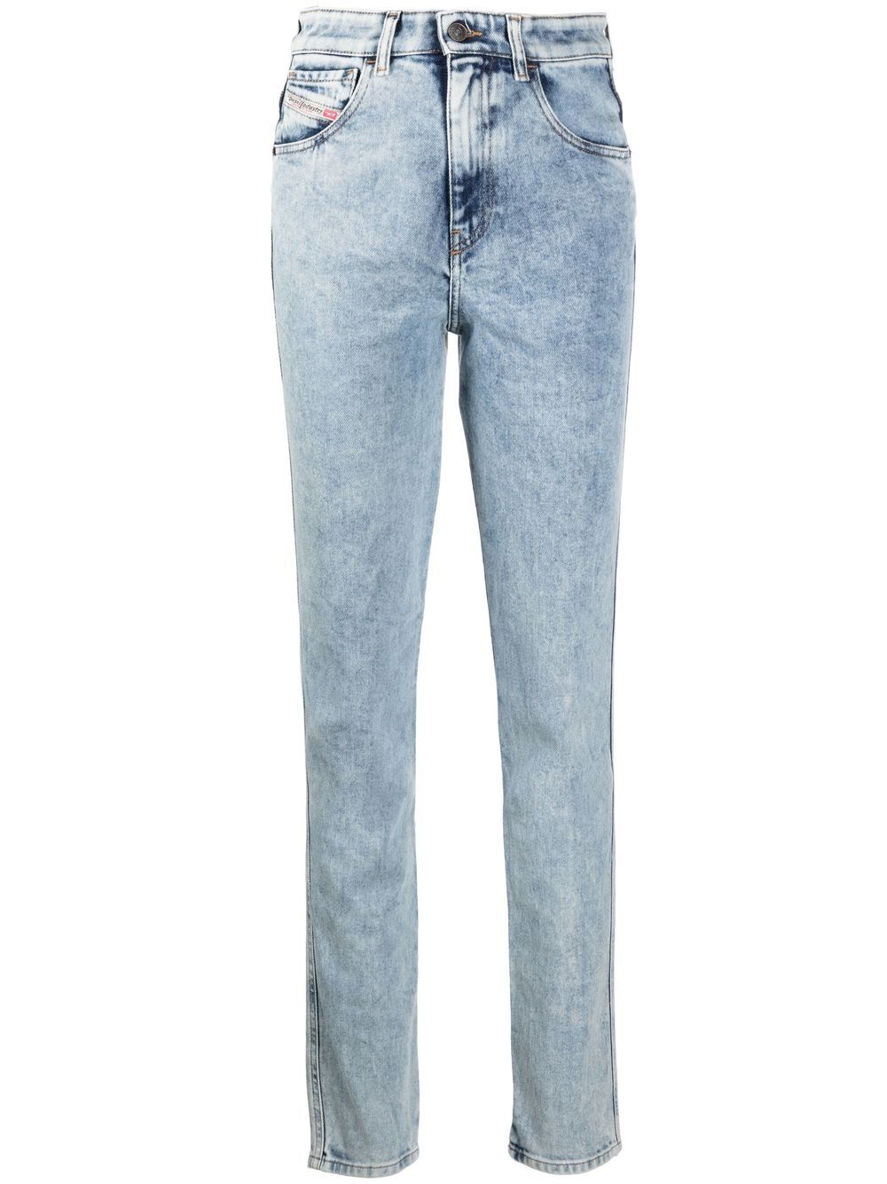 Diesel Ausgeblichene Skinny-Jeans - Blau von Diesel