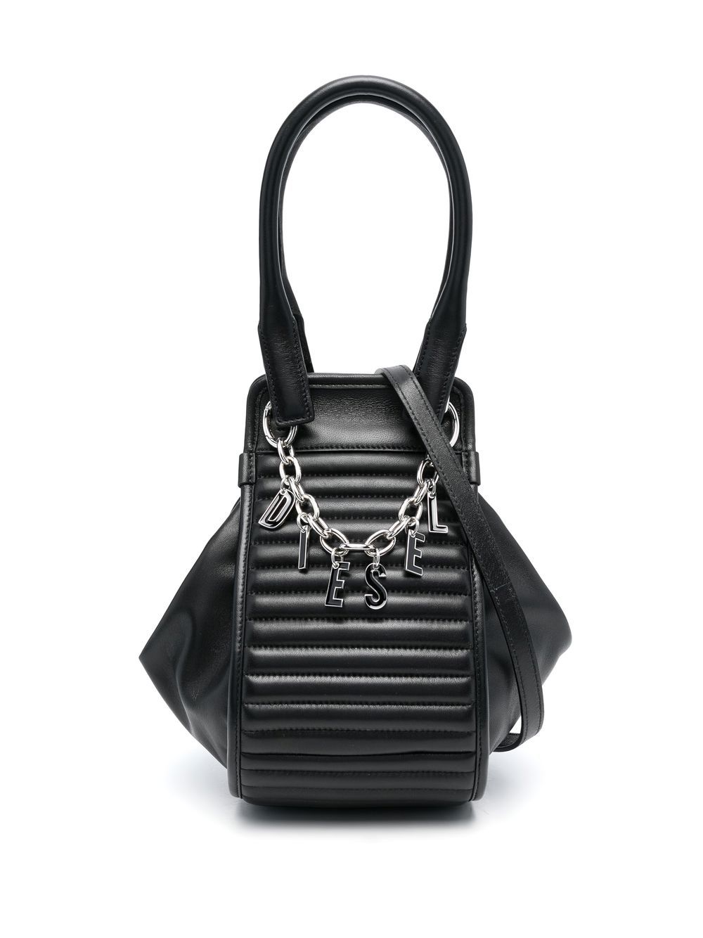 Diesel Handtasche mit Logo - Schwarz von Diesel