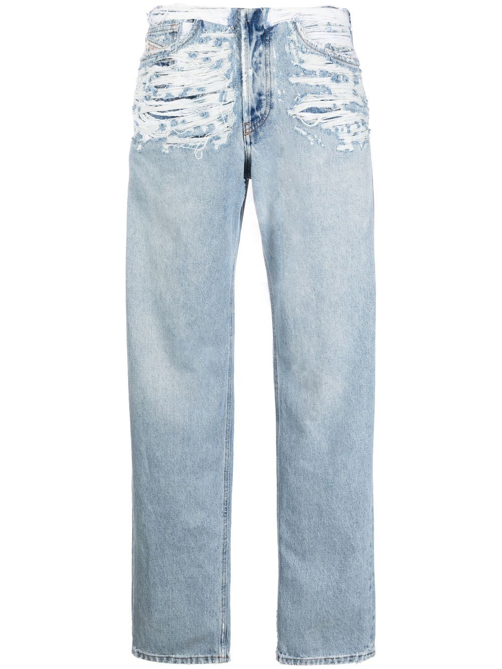 Diesel Halbhohe Jeans - Blau von Diesel