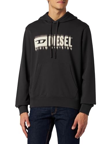 Diesel_S-Ginn-Hood-L5 Felpa_Sweatshirt_Grau_XL von Diesel