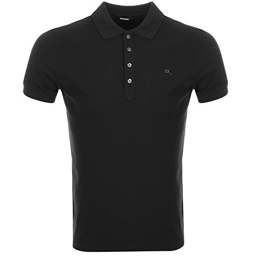 Mens Diesel T-Heal Polo Shirt in Black. Mens Diesel T-Heal Polo Shirt in Black. von Diesel
