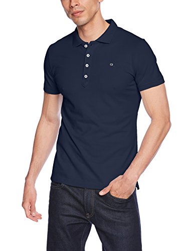 Mens Diesel T-Heal Polo Shirt in Navy. von Diesel