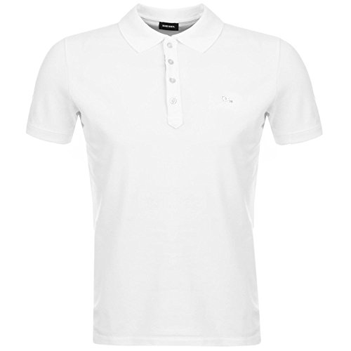 ﻿Poloshirt DIESEL Herren 00SW2T 00MXZDI100 Weiß - XXL von Diesel
