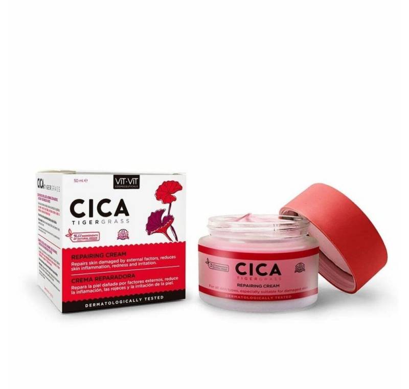 Diet Esthetic Tagescreme Vit Vit Cosmeceuticals Cica Tigergrass Repairing Cream 50ml von Diet Esthetic