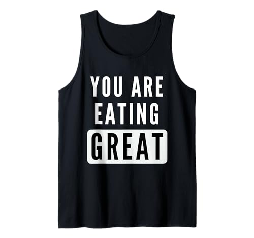 Du isst super Lustiges Essen Workout Fitness Herren Damen Tank Top von Diet Funny Food lover Cheat day Casual sarcasm