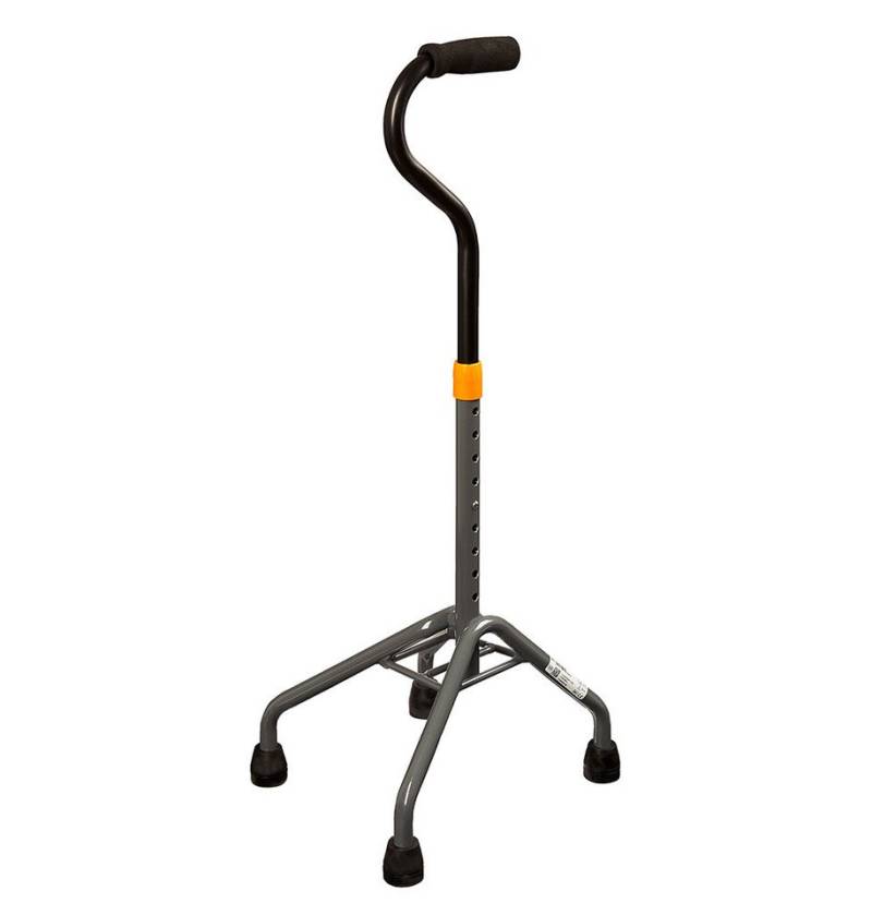 Dietz Group Gehstock TOMTAR VFG Vierfußgehhilfe Made in Germany, Leichtes Material, Robuste Stockpuffer, Höhenverstellbar in 9 Stufen, Weicher Handgriff von Dietz Group
