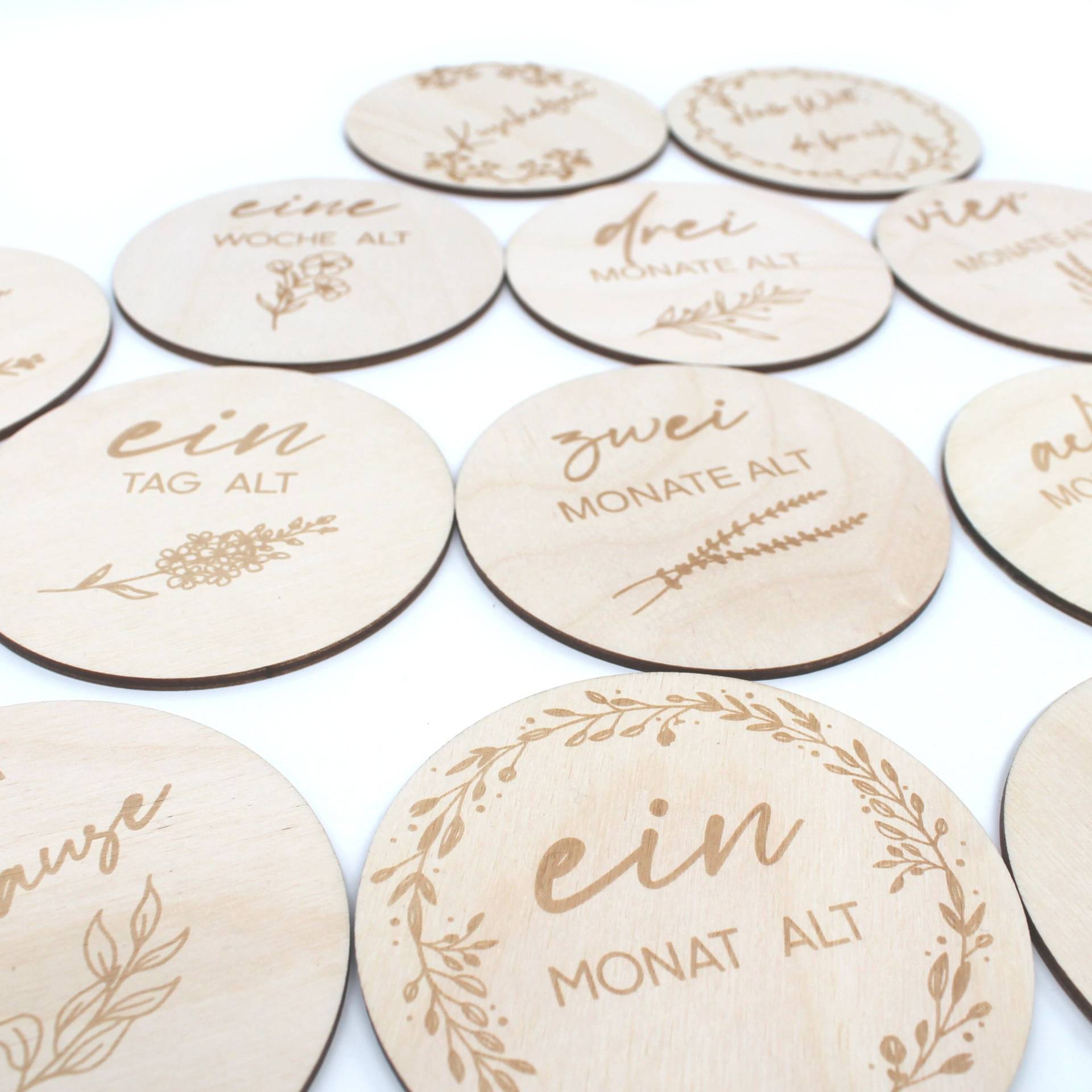 18 Stück Meilensteinkarten "Mein Erstes Jahr" Als Geschenk Zur Geburt Oder Schwangerschaft, Requisiten Für Kinderfotos 18 Stück Meilensteinkarten "Mein Erstes Jahr" Als Geschenk Zur Geburt Oder Schwangerschaft, Requisiten Für Kinderfotos von DieveredlerAT