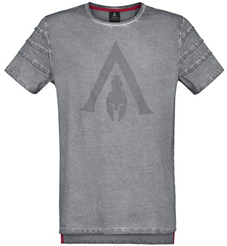 Assassin's Creed Odyssey - Logo T-Shirt grau XXL von Difuzed