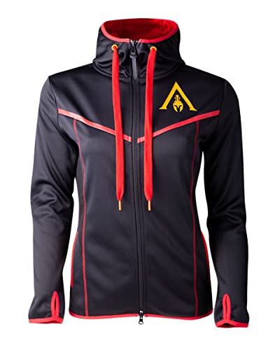 Assassin's Creed Odyssey - Technical Dark Kapuzenjacke schwarz/rot XL von Difuzed