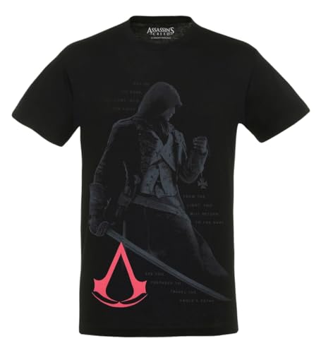 Assassins Creed - Herren Männer Jungen Kurzarm T-Shirt von Difuzed