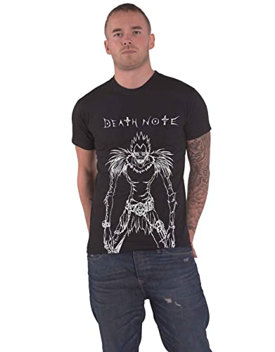 Death Note Ryuk Männer T-Shirt schwarz XL 100% Baumwolle Anime, Fan-Merch, TV-Serien von Difuzed