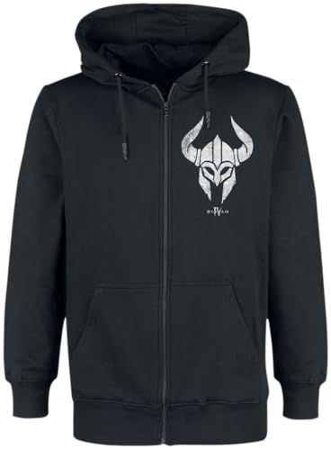 Diablo 4 - Barbarian Sigil Männer Kapuzenjacke schwarz XXL von Difuzed