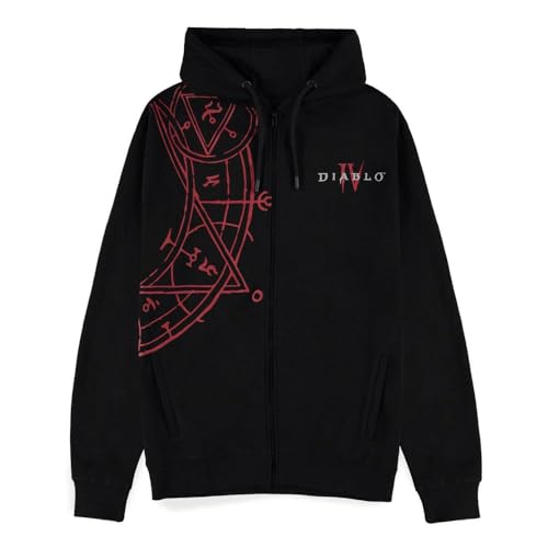 Diablo IV - Liliths Sigil Herren Männer Jungen Zipper Hoodie von Difuzed