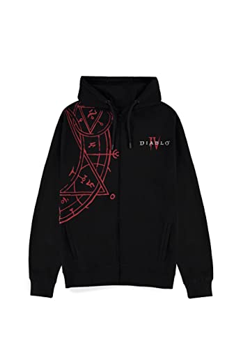 Diablo IV - Liliths Sigil Herren Männer Jungen Zipper Hoodie von Difuzed