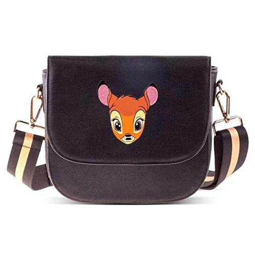 Difuzed Damen Bambi Face Small Flap Shoulder Bag Reisezubehr-Kosmetiktasche, Mehrfarbig von Difuzed
