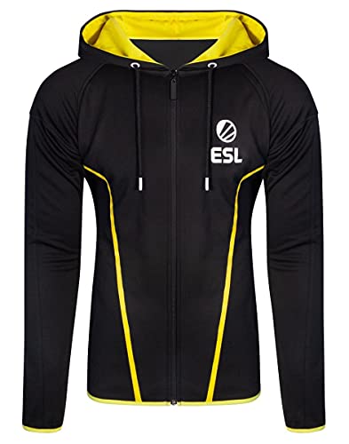 Difuzed ESL E-Sport Männer Kapuzenjacke schwarz L 100% Polyester eSports, Fan-Merch, Gaming von Difuzed