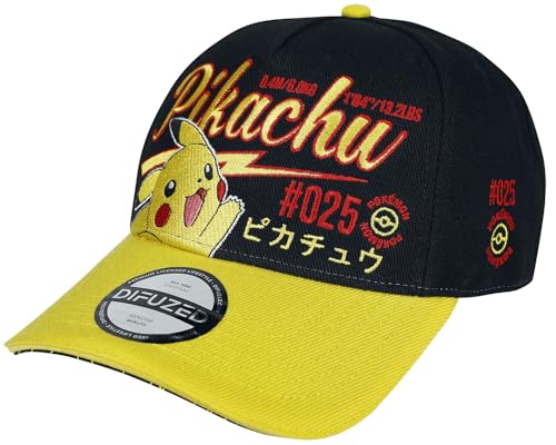 Difuzed Pokemon Baseball Cap Pikachu Hello von Pokémon