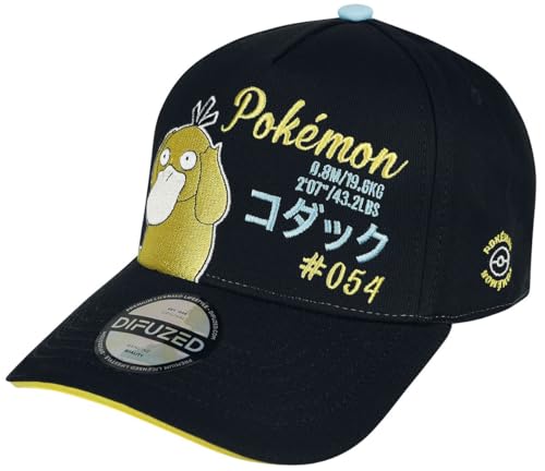 Difuzed Pokemon Baseball Cap Psyduck von Pokémon