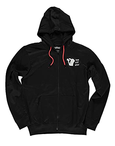 Difuzed Pokemon Kapuzenpullover Pikachu Power Nap Logo Nue offiziell Herren Schwarz von Difuzed