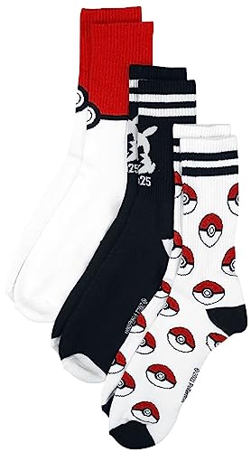 Pokémon Sport Socken Unisex Socken multicolor EU 39-42 von Difuzed