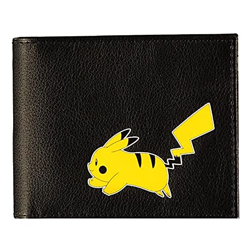 Difuzed Unisex Pika #025 Reisezubehör-Bi-Fold-Brieftasche, Schwarz von Difuzed