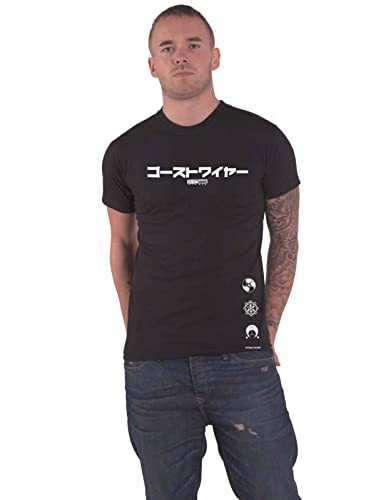 Ghostwire Tokyo White Kanji Symbols Männer T-Shirt schwarz M von Difuzed