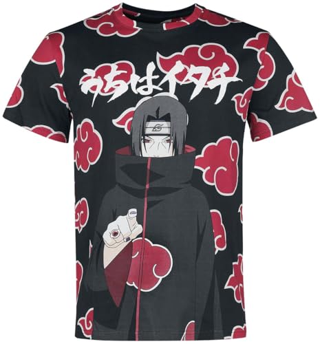 Naruto Shippuden - Itachi Clouds Männer T-Shirt Multicolor XL von Difuzed