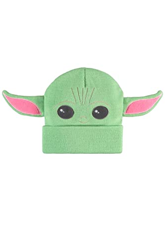 The Mandalorian - Grogu - Turn up Kids Beanie Mütze Hut Cap Star Wars von Difuzed