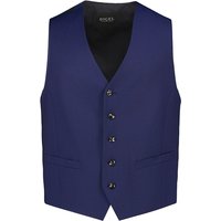 DIGEL Herren Weste blau Schurwolle von Digel