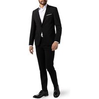 DIGEL Herren Anzug schwarz Schurwoll-Stretch von Digel