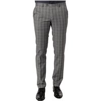 DIGEL Herren Hose grau kariert Slim Fit von Digel